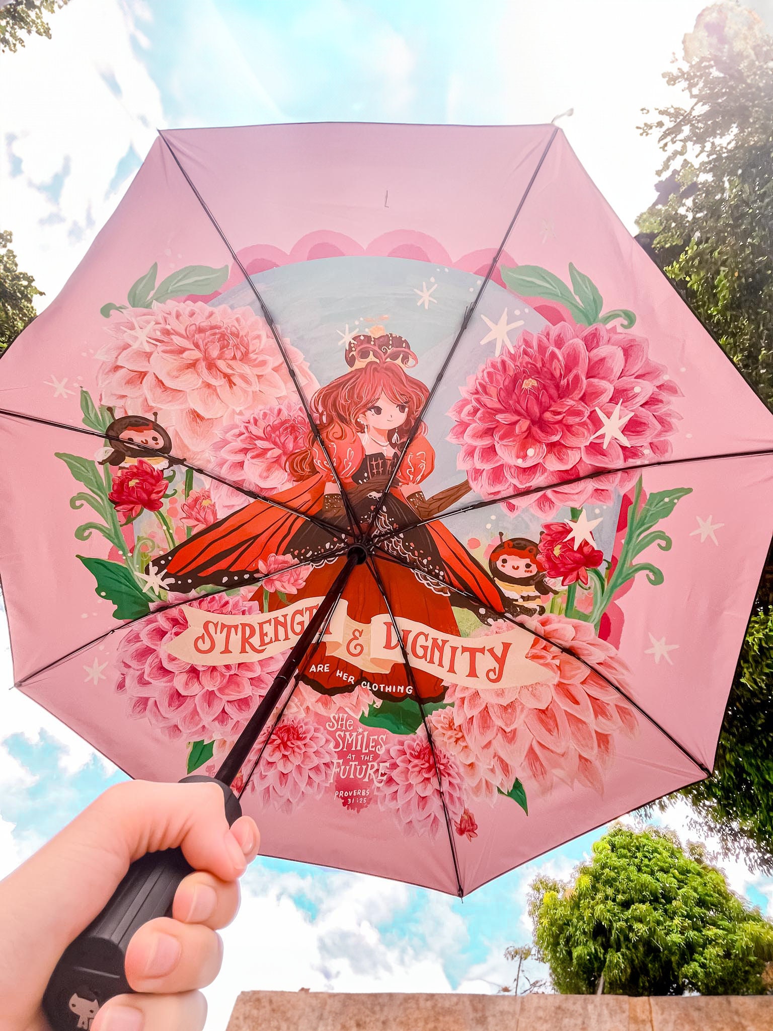 Queen Monarch Prov 31 (Pink) {Umbrella} Queen Monarch Prov 31 (Pink) {Umbrella}