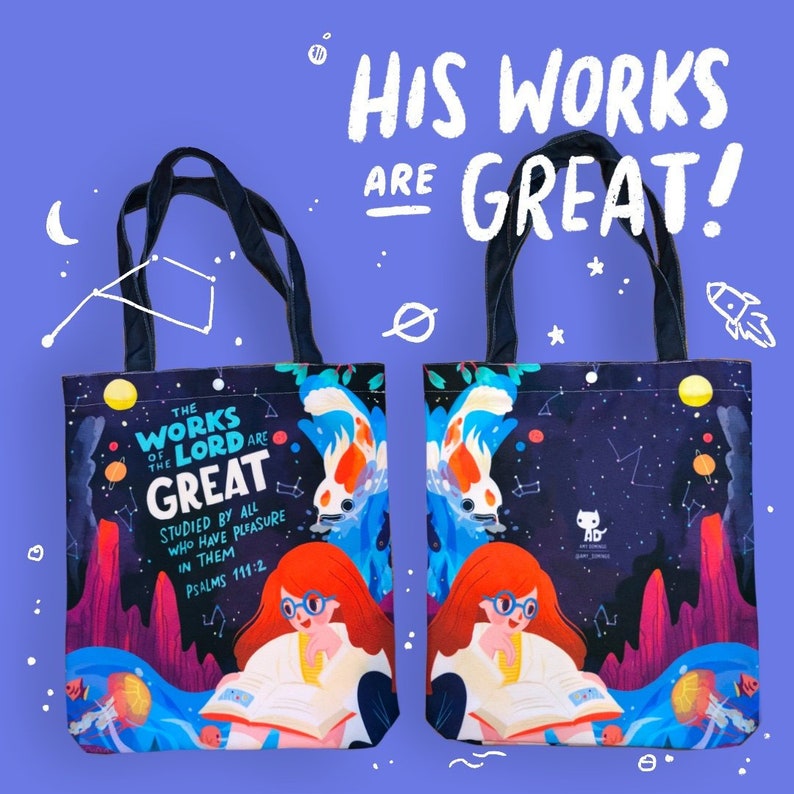 Galactic Space Tote Bag