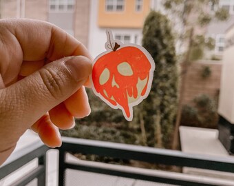 Snow White Poison Apple Sticker, evil Queen candy apple