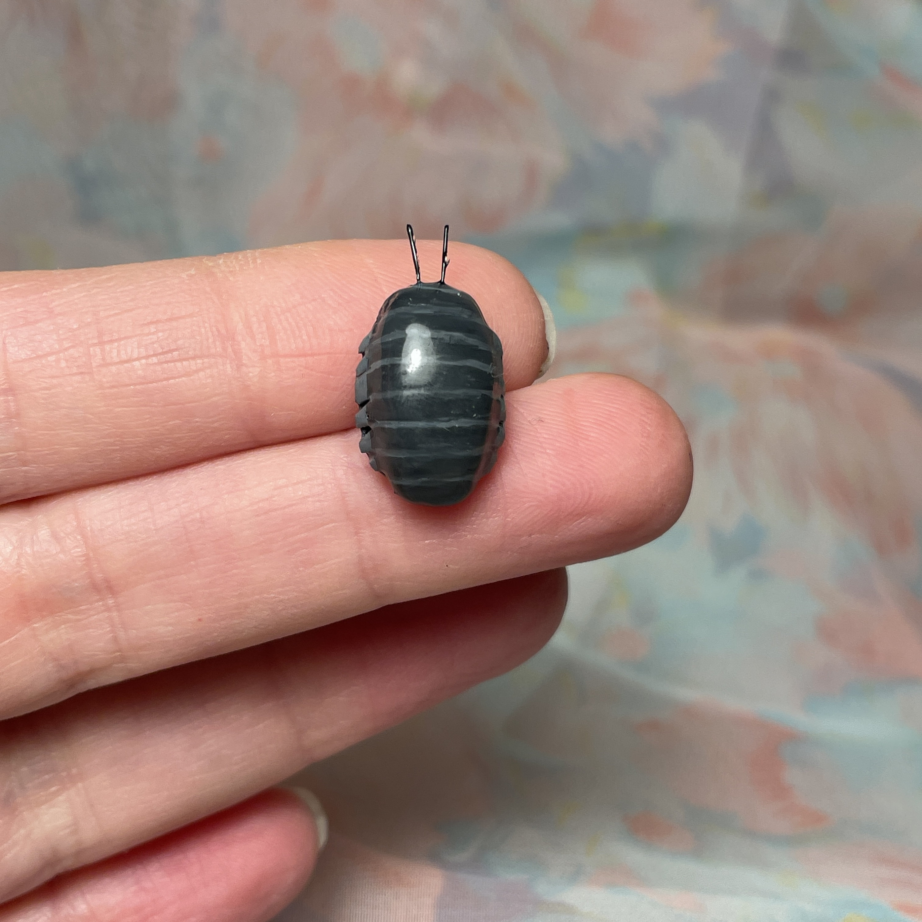Isopods pin, handmade brooch, gift for animal lover