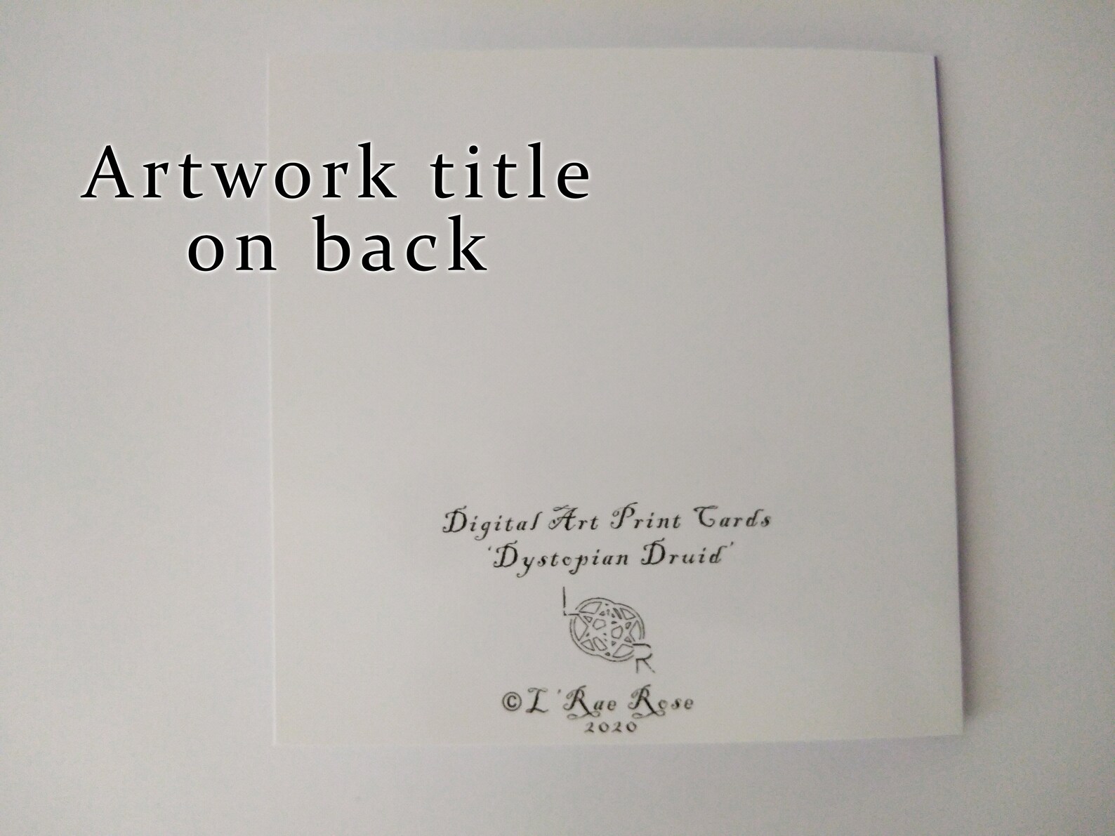 Handsigned Art Print GREETING CARD Digital Art Christmas Etsy