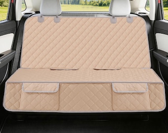Waterproof Dog Back Seat Cover: Durable, Nonslip Protector with Barrier