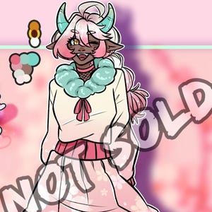 DRAGON CUTIE - fursona design adopt