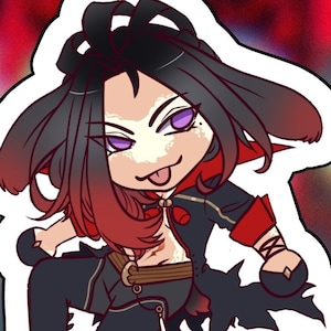 Bunny Vicious Tales of Crestoria / Die-Cut Stickers