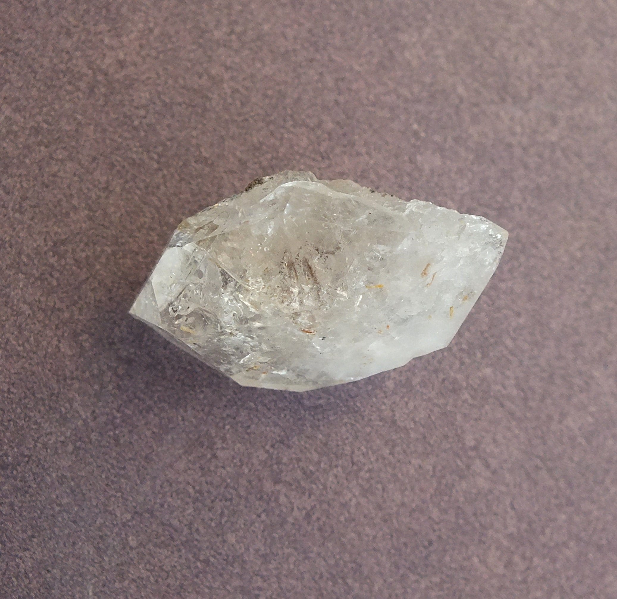 2 Inch Natural Sunstone Double Terminated Hexagonal Point Healing Chakra Pendant
