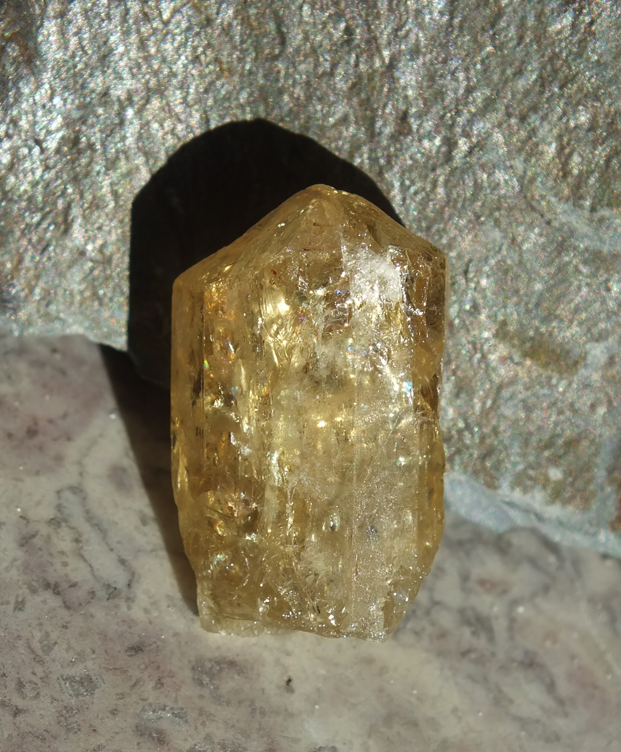 Yellow Rock Crystal Etsy