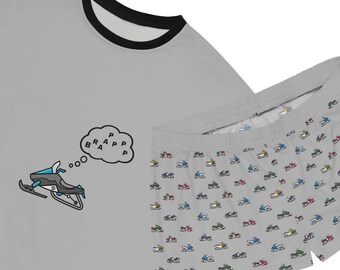 Snowmobile Pajama Set