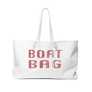 Nautical Knots Lined &quot;Boat Bag&quot; Tote