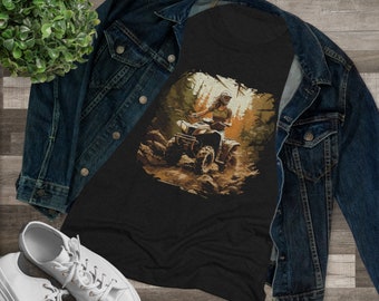Women's Triblend Mountain ATV T-Shirt