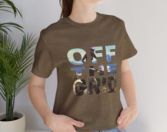 オフザグリッド ユニセックス ジャージー 半袖 Tシャツ