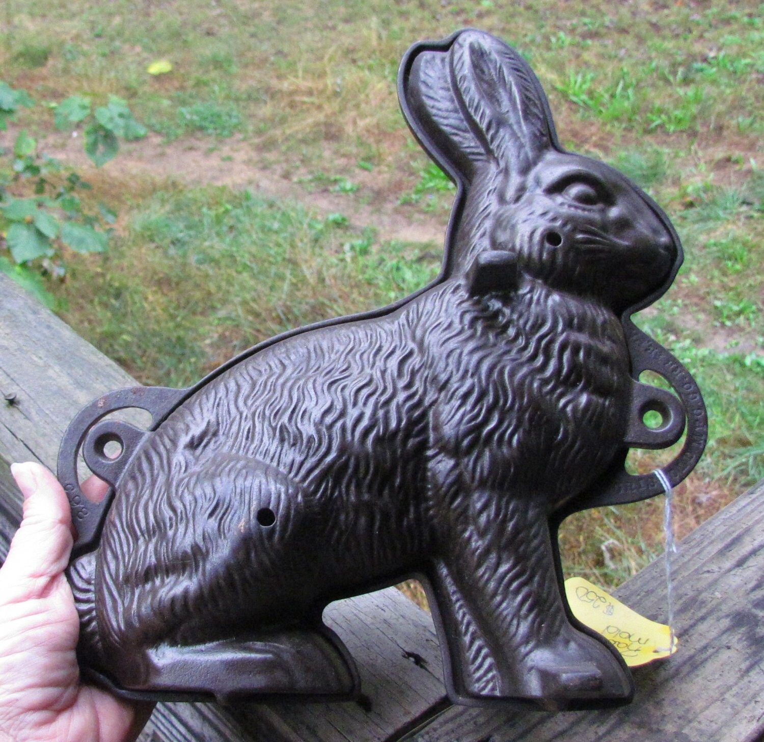 Original Cast Iron 19401950's Griswold Rabbit Cake Mold Etsy