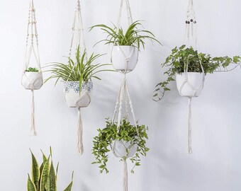 Macrame Hanging Planter Etsy