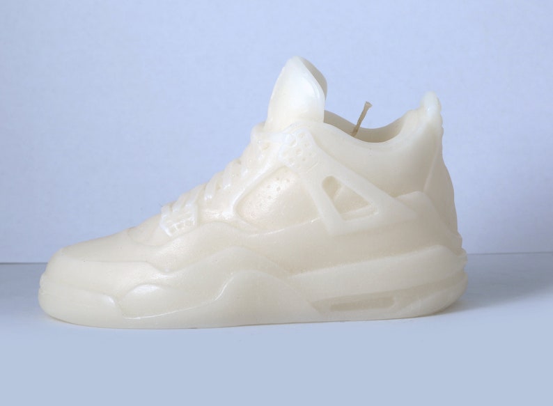 Custom Nike Air Michael Jordan Jumpman Retro 4 Shoe Soy Wax Candle