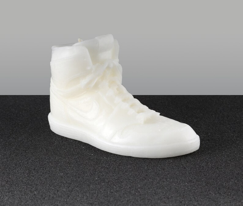 Custom Nike Air Michael Jordan Jumpman Retro 1 White Shoe Candle Etsy