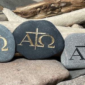 REVELATION- Alpha and Omega stone (1 stone)