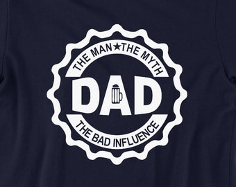 Dad The Man The Myth The Legend Fathers Day Shirt Gift For Dad Funny Dad Shirt