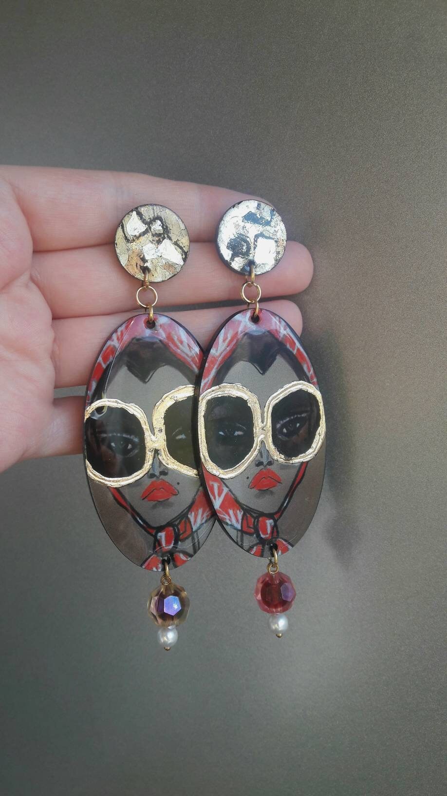 Fashion Earrings Cool Earrings Etsy