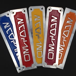 WELCOME - RENEVsign - Aluminum &quot;Welcome&quot; Sign - AureBesh Font - 3&quot; x 11&quot; - Style A