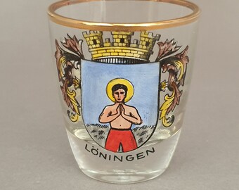 Souvenir Glass, Keepsake Glass, Shot Glass Solutions, Vintage