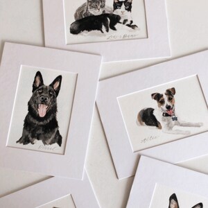 watercolor pet portrait | customized pet portrait | custom pet painting | personalized pet portrait | pet portrait painting | pet watercolor
