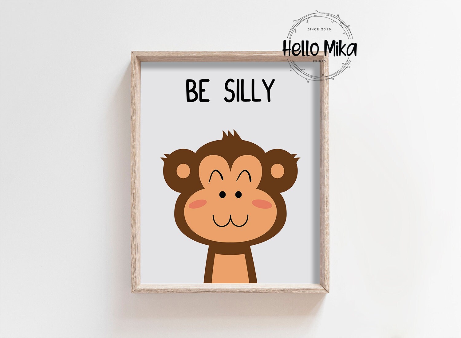 Safari Wall Art Safari Nursery Prints Safari Nursery Decor | Etsy