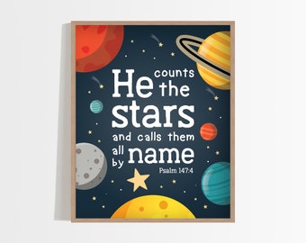 Kids Wall Art Space Nursery Prints Space Nursery Decor Solar System Poster Solar System Print Space Poster Wall Art Prints Space Room Decor