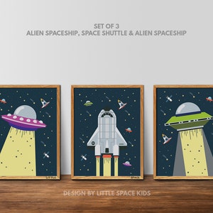 Space Nursery Prints Space Nursery Decor Solar System Poster Solar System Print Space Poster Kids Wall Art Wall Art Prints Space Room Decor