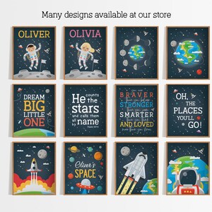 Astronaut Prints Astronaut Poster Astronaut Wall Art Space Prints Space ...