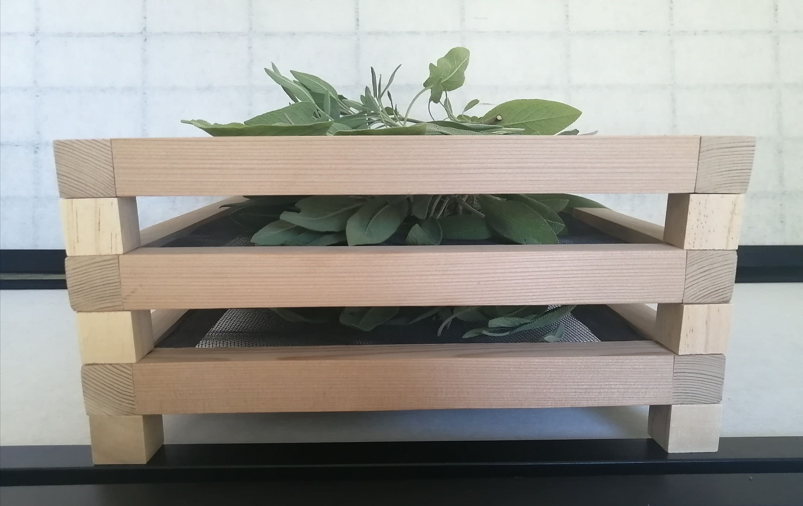 Herb Drying Rack: A Tutorial For A Simple DIY Rack for Drying Your