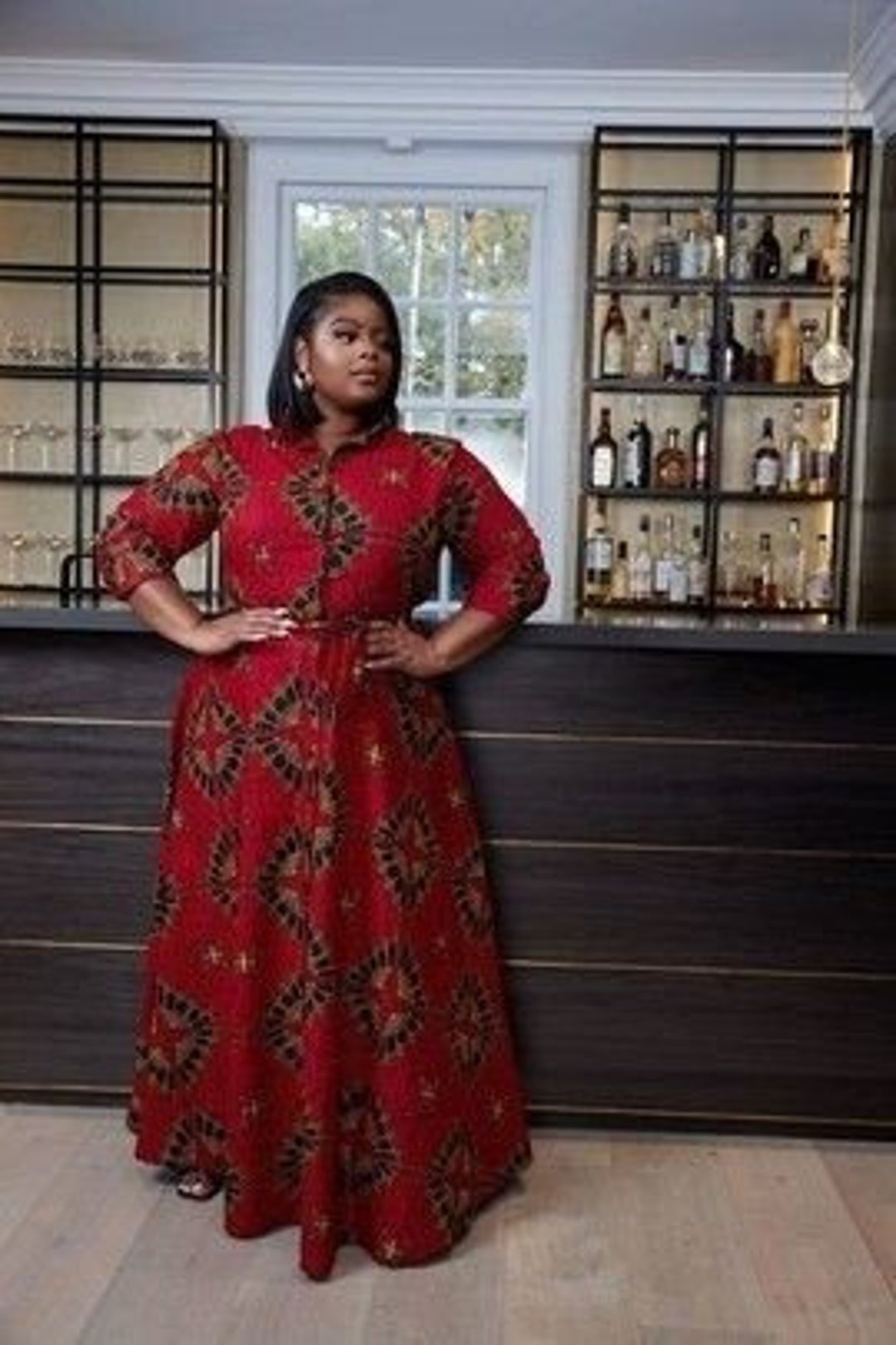 African Dress for Plus Size Dress for Chubby Maxi Dressplus Etsy