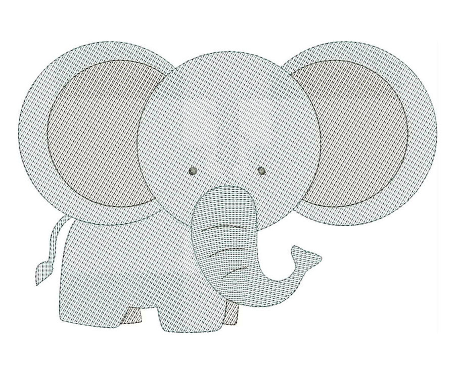 Baby lion elephant hippopotamus giraffe embroidery animal  etsy Baby lion elephant hippopotamus giraffe embroidery animal  etsy