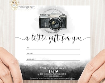 Photography Gift Certificate Template Boudoir Photography