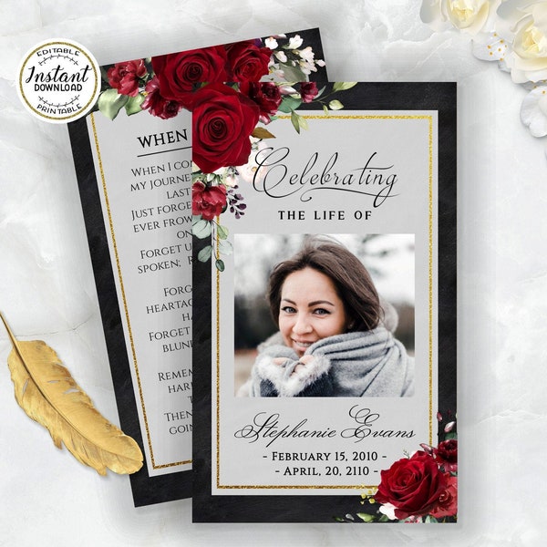 RIP Angel Wings Instagram Template instant Download PNG JPG - Etsy Canada