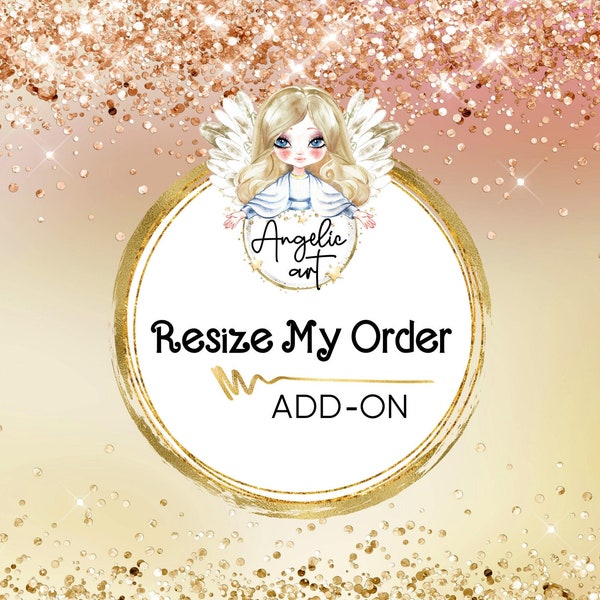 RESIZE MY ORDER - Add On - Resizing Fee