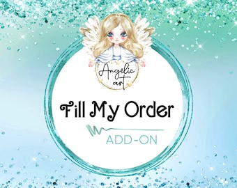 FILL MY ORDER - Add On - Bearbeitungsservice - Fertig in 24 - 48 Stunden