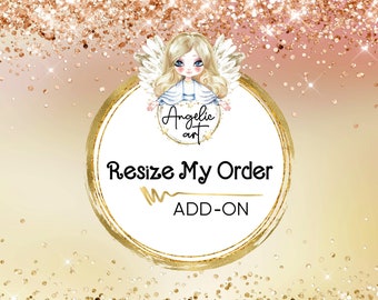 RESIZE MY ORDER - Add On - Resizing Fee