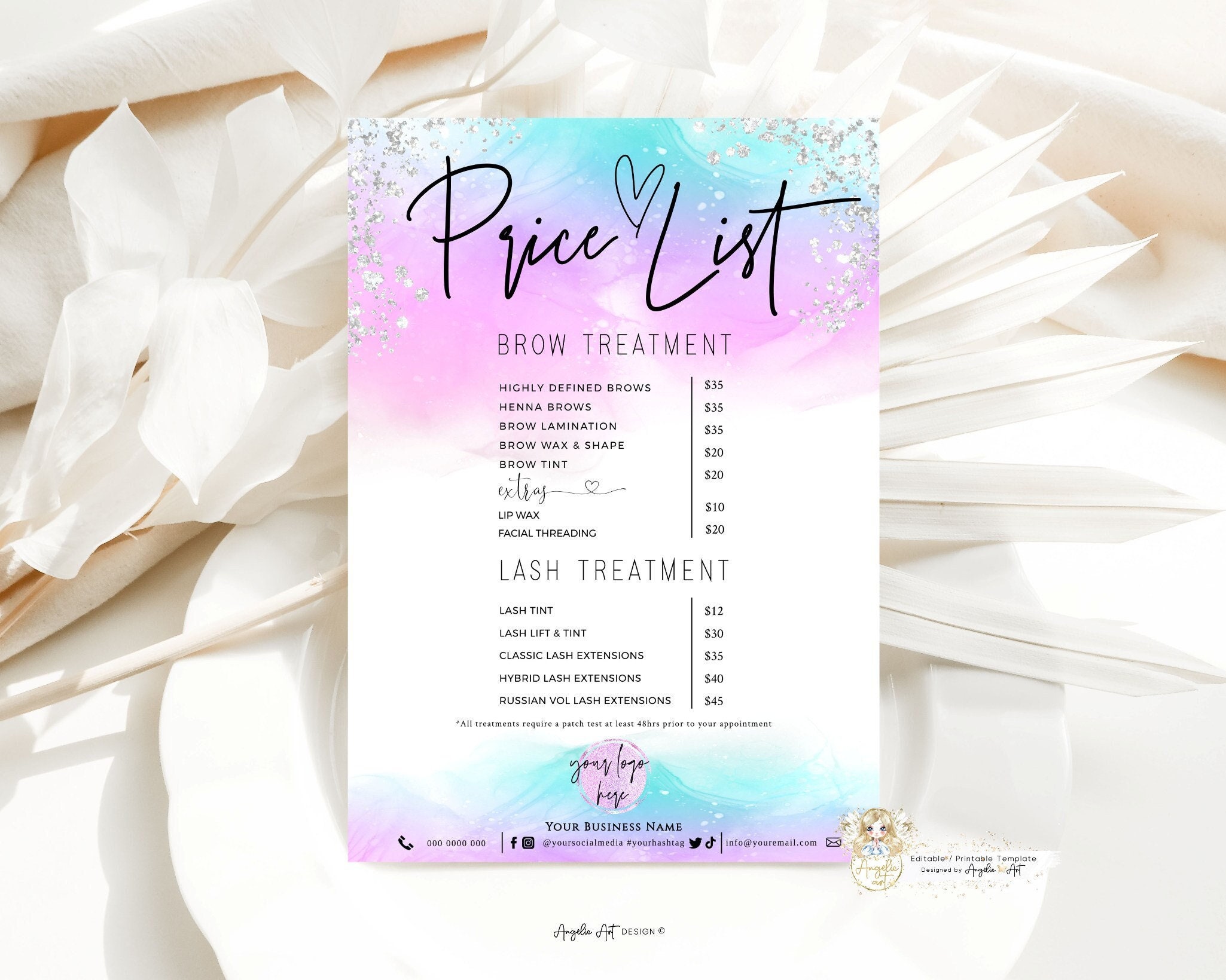Etsy Pricing Chart Template Etsy