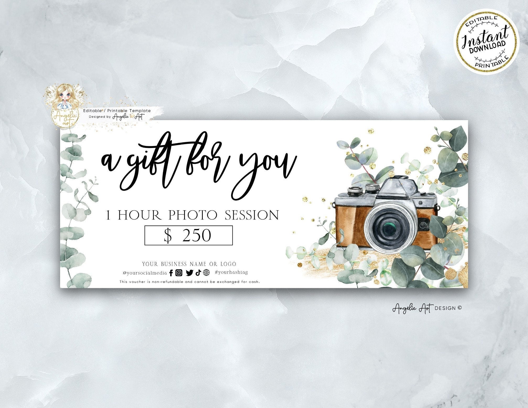 Gift Certificate for Bundle Two Photography Online Courses