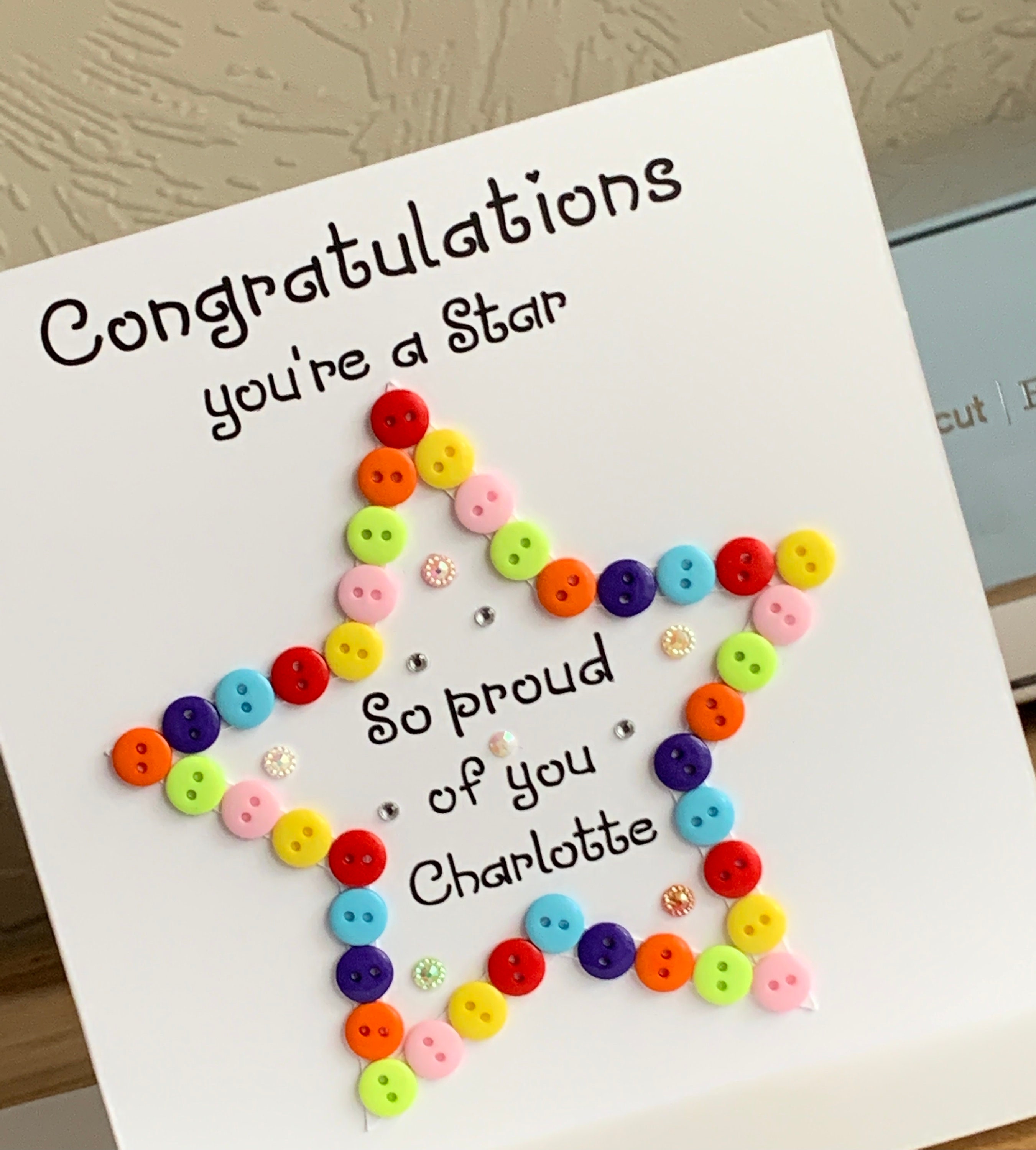 Congratulations you're a star card Personalised - Etsy.de