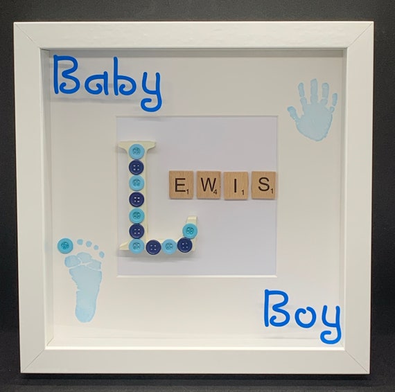 child's name frame
