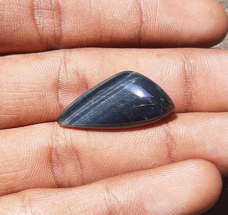 Black Tiger Eye Jewelry Black Tiger Eye Cabochon Limited Edition Blue Shine Black Tiger Eye Gemstone U/_296 Multi Jewelry Making Stone