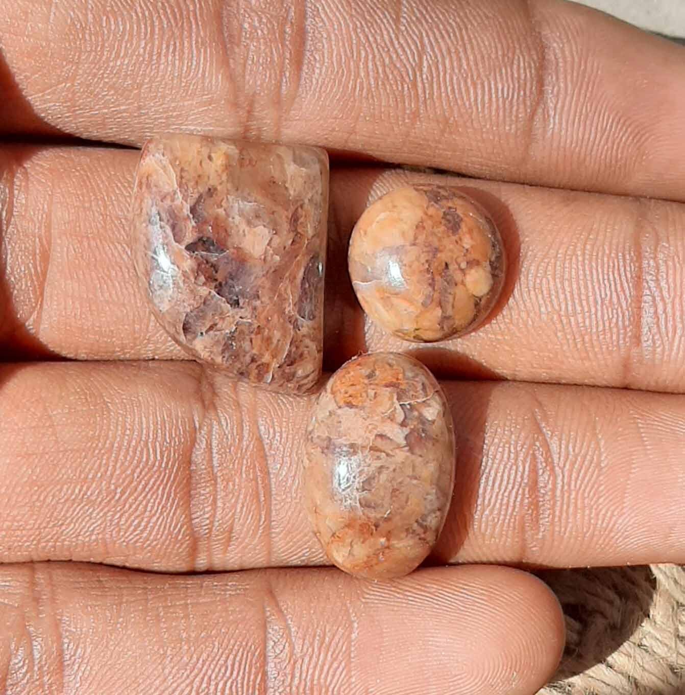 Natural Designer Brown Moss Agate Gemstone AAA Quality Ring | Etsy