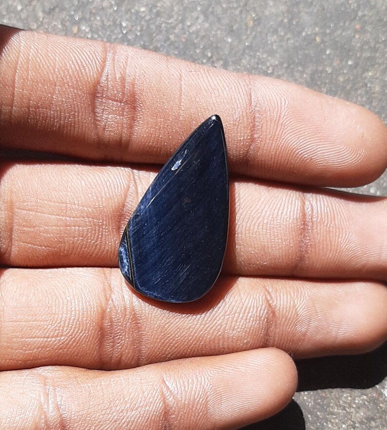Black Tiger Eye Cabochon Black Tiger Eye Jewelry Limited Edition Blue Shine Black Tiger Eye Gemstone U/_297 Multi Jewelry Making Stone