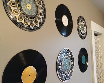 Custom Record Mandala Sets