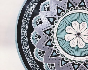 Custom Record Mandala - "Color Me Impressed"