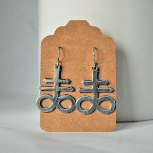 Stainless Steel Leviathan Cross Sigil Symbol