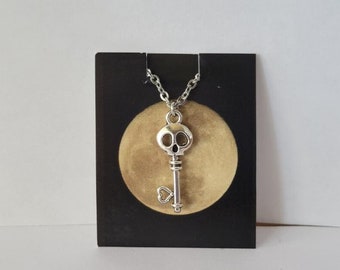 Skeleton Skull Key Necklace You Choose Length