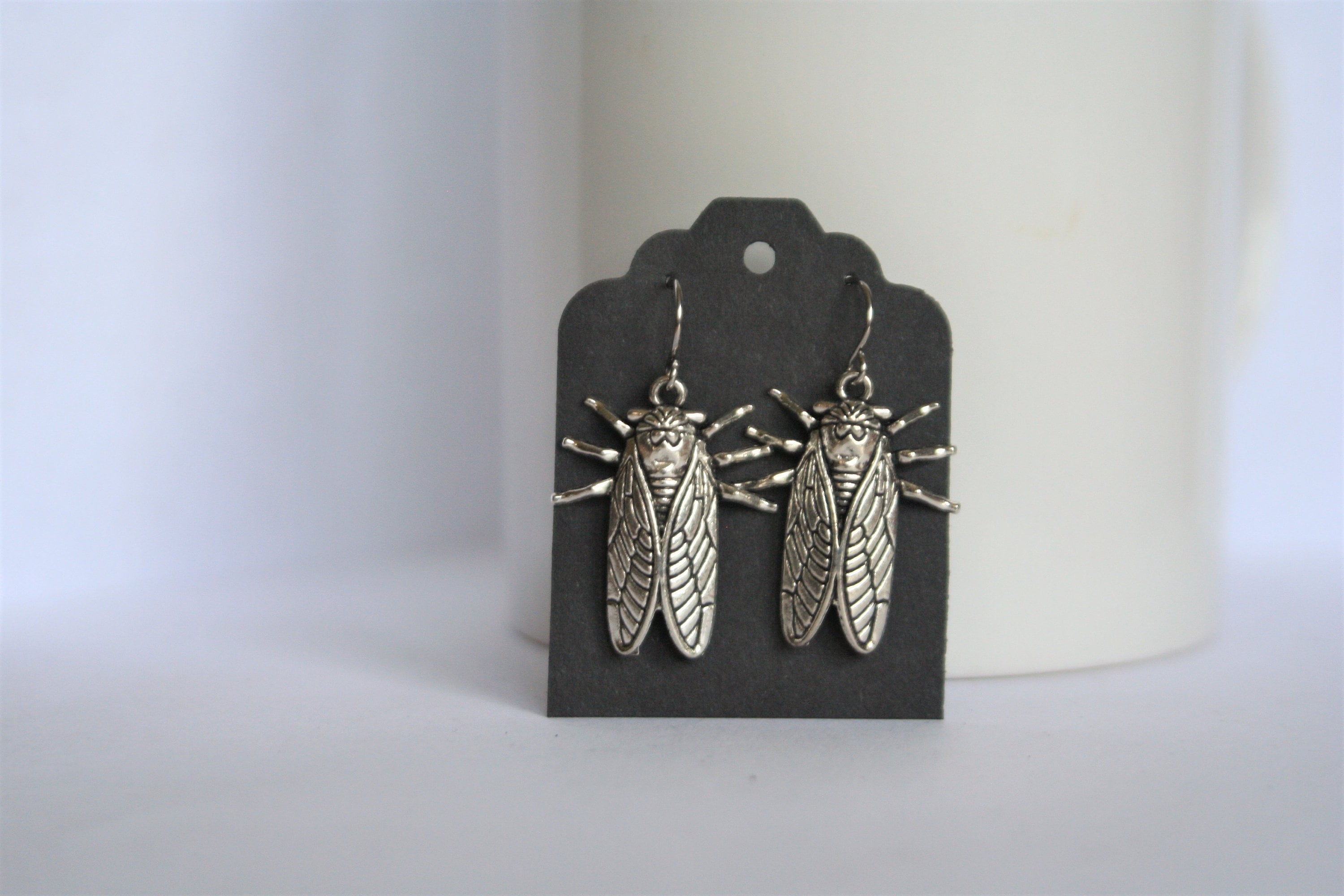 Hypoallergenic Cicada Dangle Earrings Stainless Steel Earring