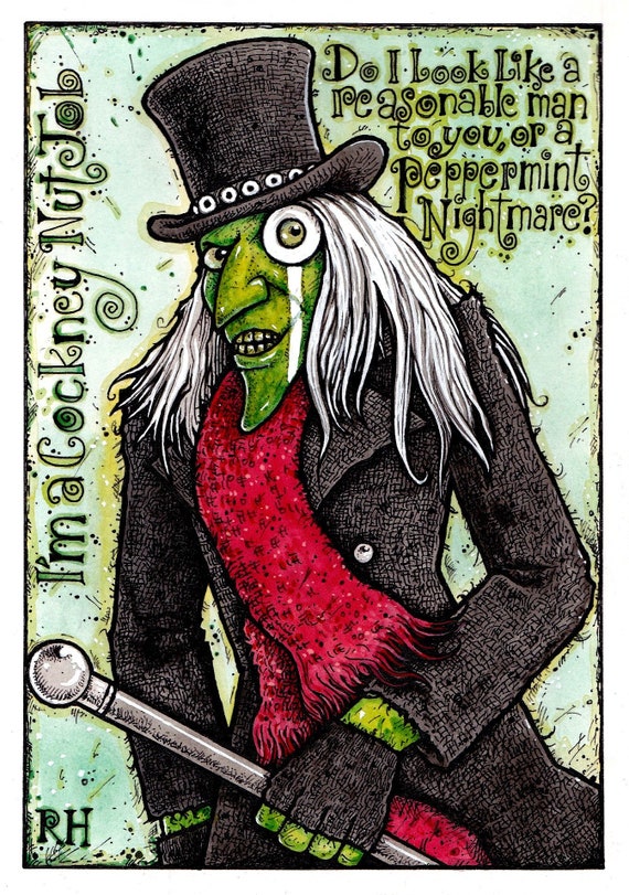 Mighty Boosh Hitcher Etsy