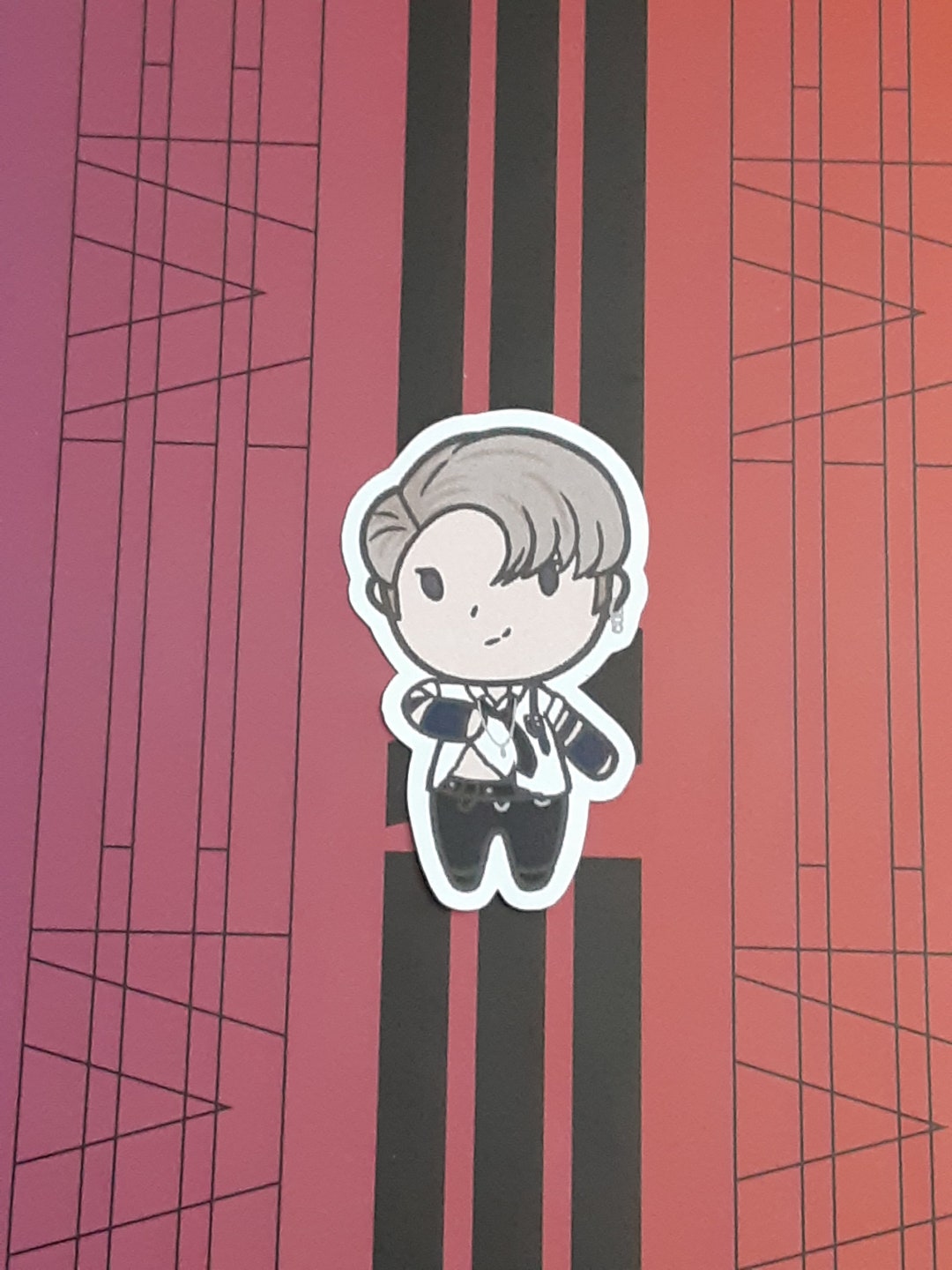 Inception Sticker Ateez Seonghwa Inception Chibi Sticker - Etsy Österreich